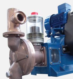 Piston-diaphragm pumps